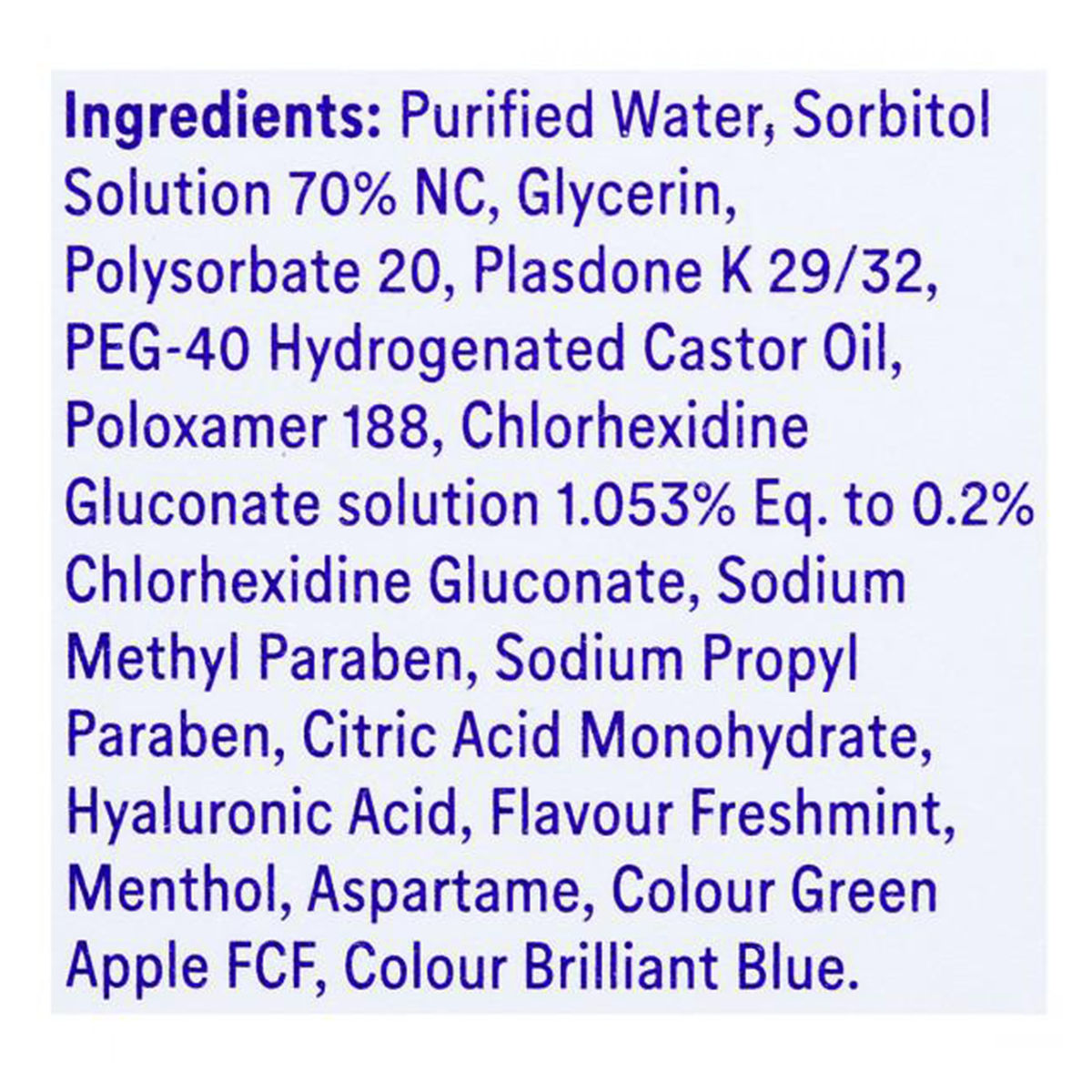 Clohex Heal Sugar Free Fresh Mint Mouth Wash 150 ml Price, Uses, Side