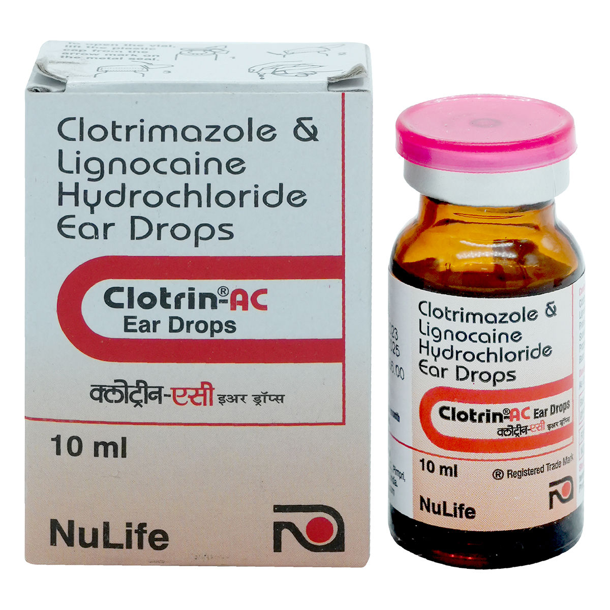 Buy Clotrin-AC Ear Drops 10 ml Online