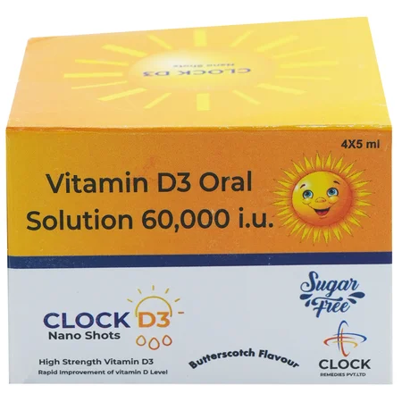 Clock D3 Nano Shots Oral Solution 5 ml