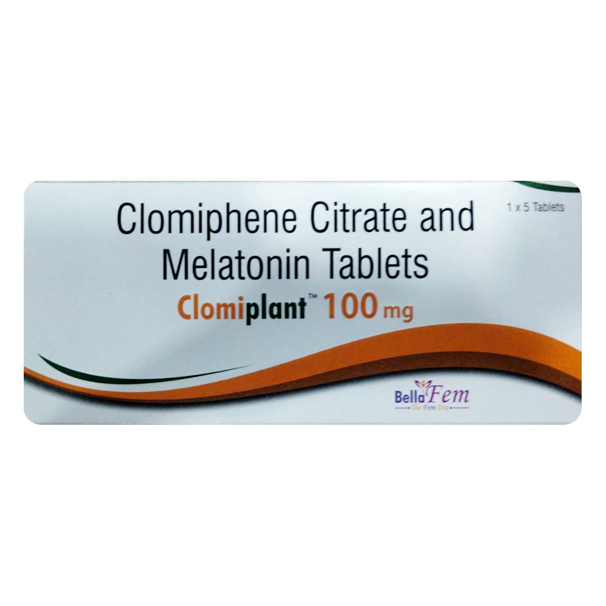 Clomiplant 100 mg Tablet 5's, Pack of 5 Clomiplant 100 mg Tablet 5's, Pack of 5