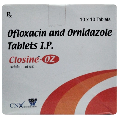 Closine-OZ Tablet 10's, Pack of 10 TABLETS