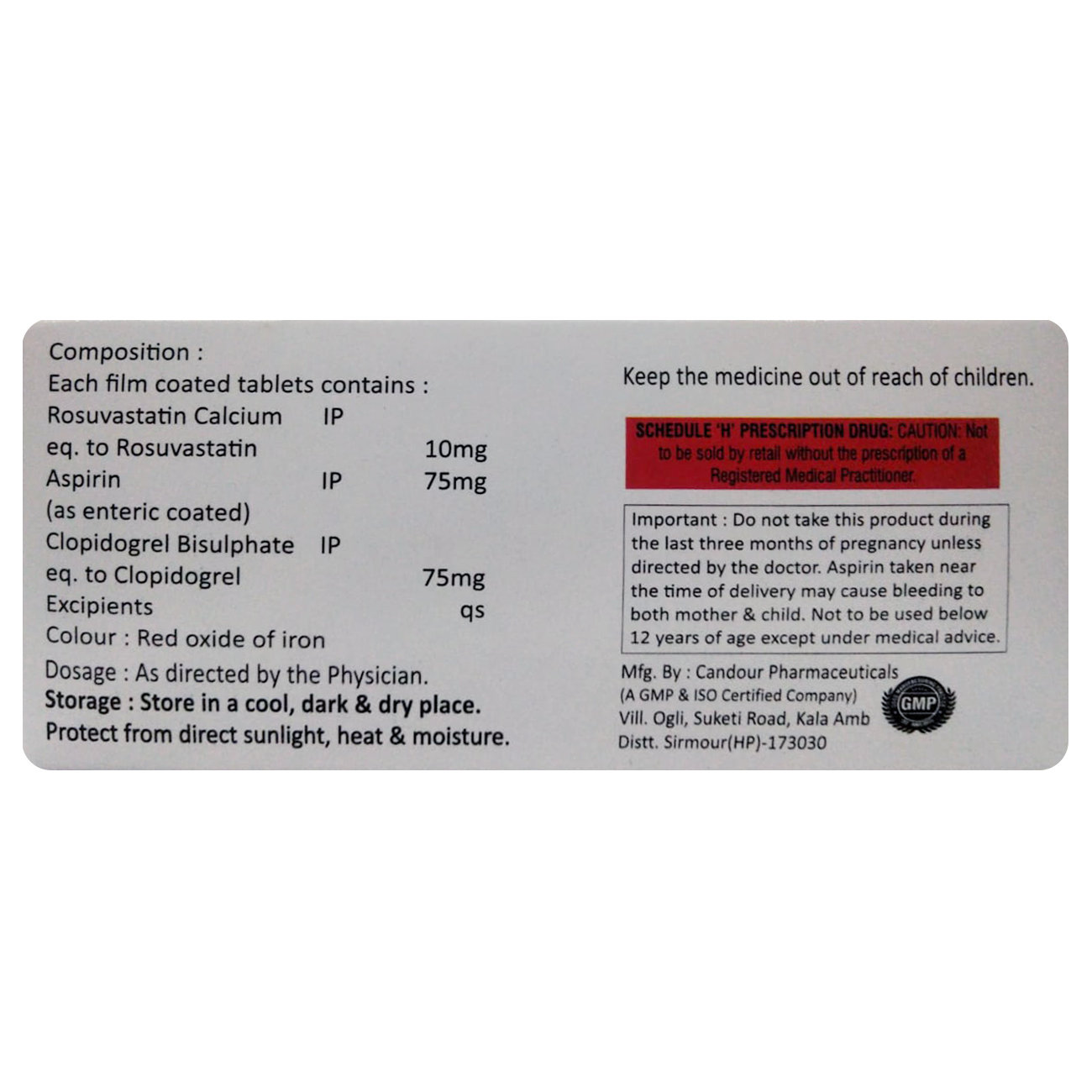 Clores-Gold Tablet 10's, Pack of 10 TABLETS Clores-Gold Tablet 10's, Pack of 10 TABLETS