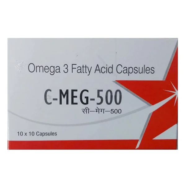 C-Meg-500 Capsule 10's, Pack of 10 CAPSULES