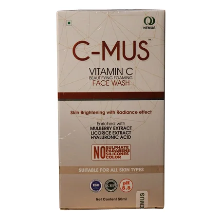 C-Mus Vitamin C Foaming Face Wash 50 ml