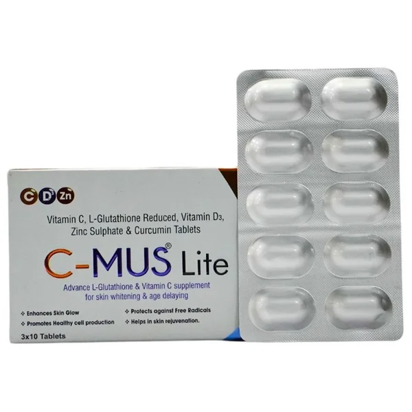 C-Mus Lite Tablet 10's, Pack of 10