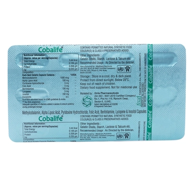 Cobalife Capsule 10's, Pack of 10