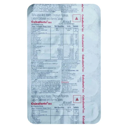 Cobaforte CD3 Tablet 10's