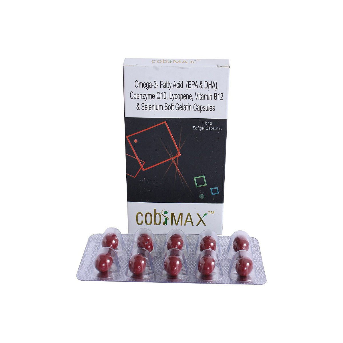 Cobimax Capsule 10's, Pack of 10 Cobimax Capsule 10's, Pack of 10