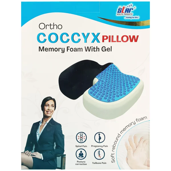 Star Coccyx Pillow Ortho Prime Sur-072, 1 Count, Pack of 1