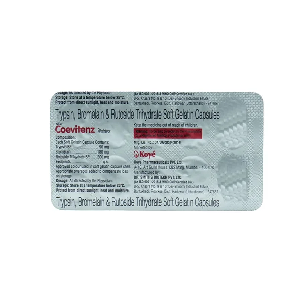 Coevitenz Capsule 10's, Pack of 10 CapsuleS