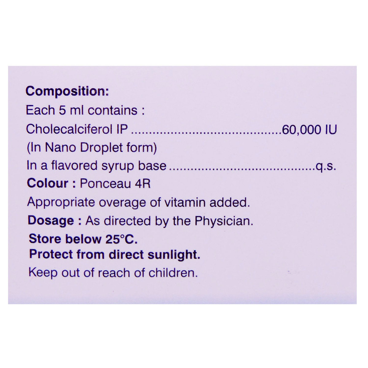 COED3 Oral Solution 5 ml, Pack of 1 COED3 Oral Solution 5 ml, Pack of 1