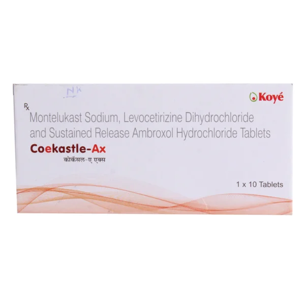 Coekastle AX Tablet 10's, Pack of 10 TabletS