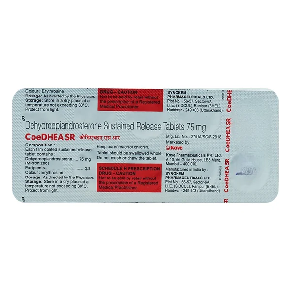 Coedhea SR Tablet 10's, Pack of 10 TABLETS