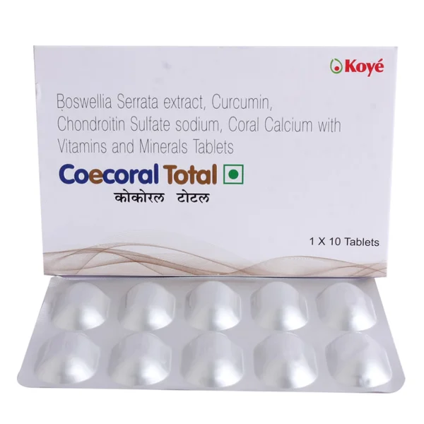 Coecoral Total Tablet 10's