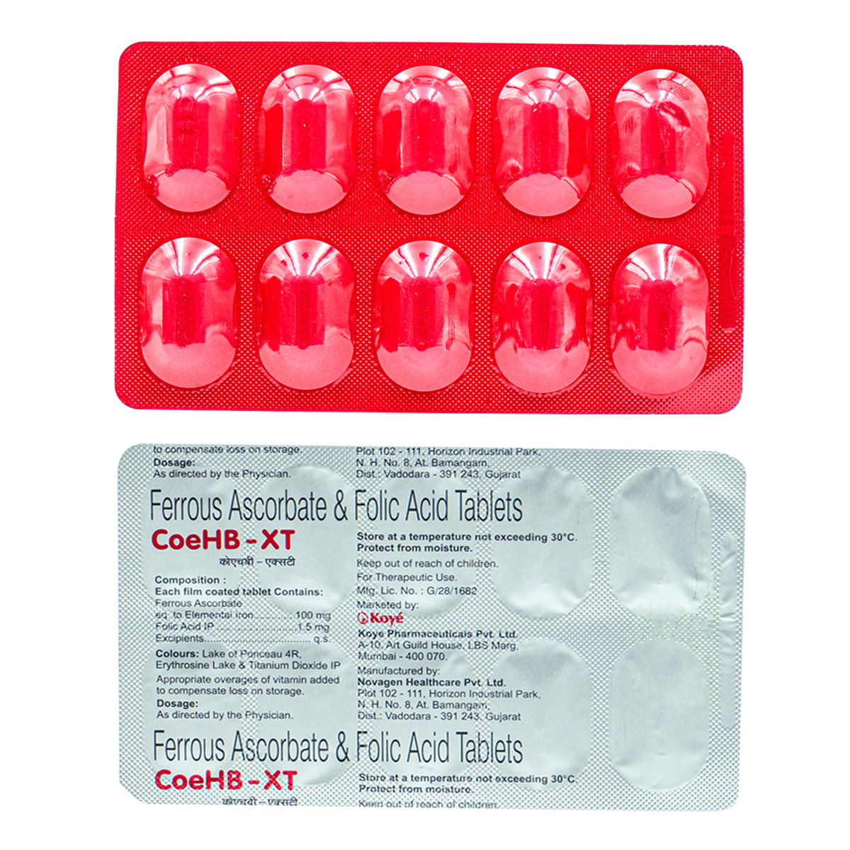 Coehb-XT Tablet 10's, Pack of 10 TABLETS Coehb-XT Tablet 10's, Pack of 10 TABLETS