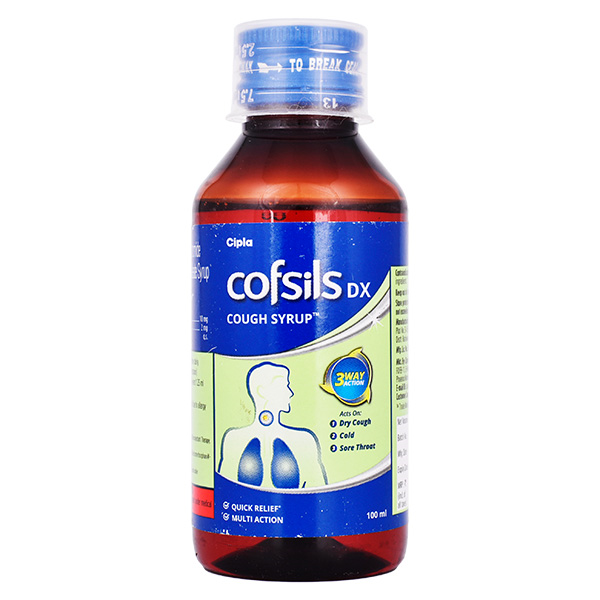 Cofsils DX Cough Syrup, 100 ml Price, Uses, Side Effects, Composition