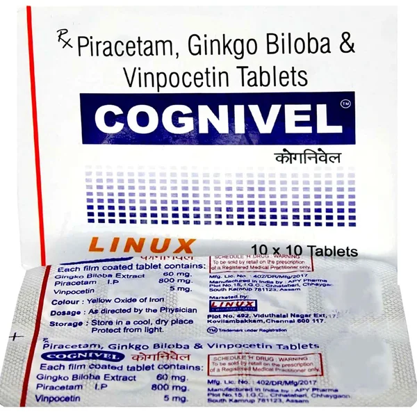 Cognivel Tablet 10's, Pack of 10
