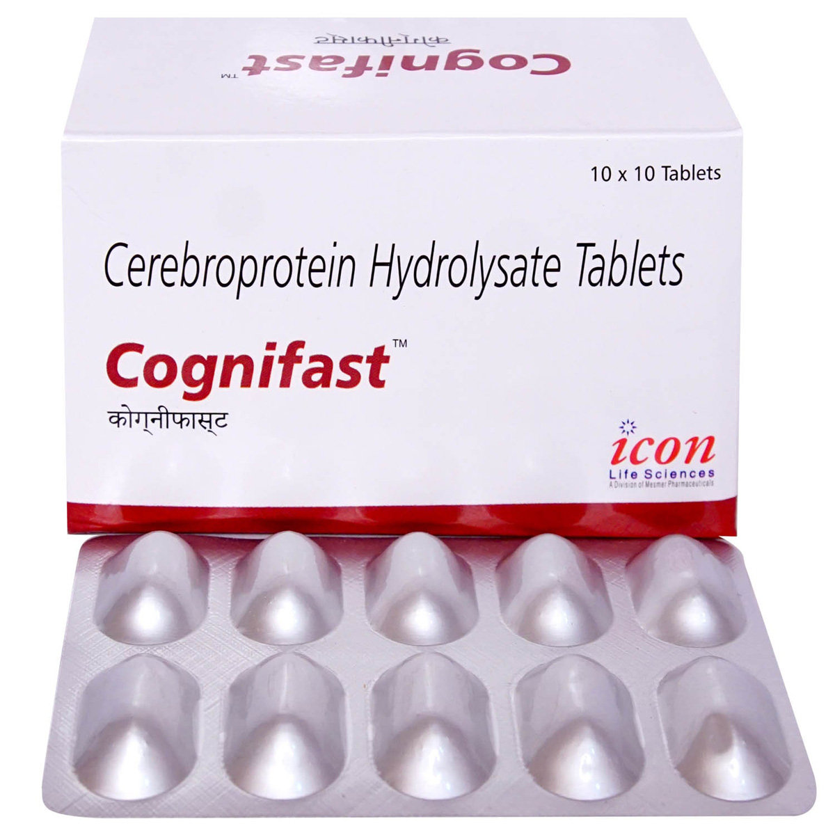 Cognifast Tablet 10's, Pack of 10 TABLETS Cognifast Tablet 10's, Pack of 10 TABLETS