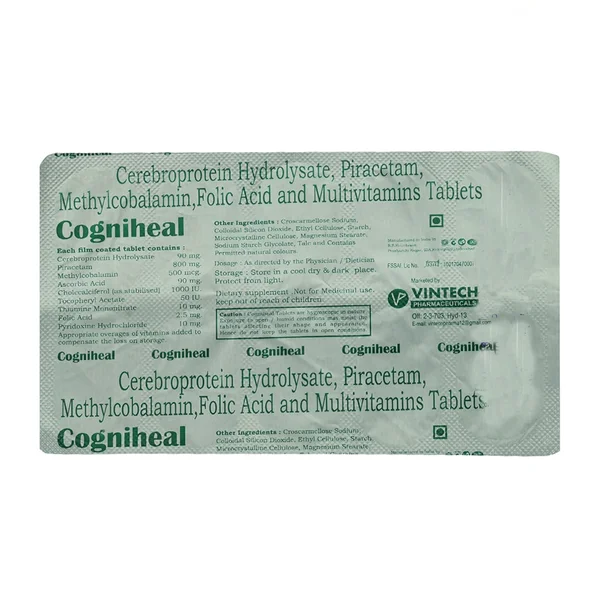 Cogniheal Tablet 10's, Pack of 10