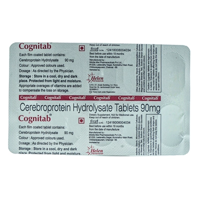 Cognitab 90 mg Tablet 10's, Pack of 10 TABLETS