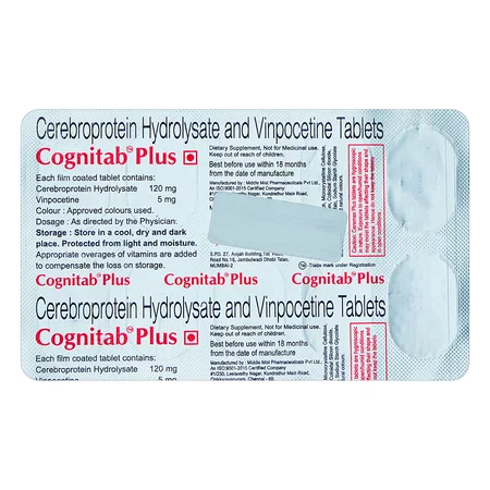 Cognitab Plus Tablet 10's