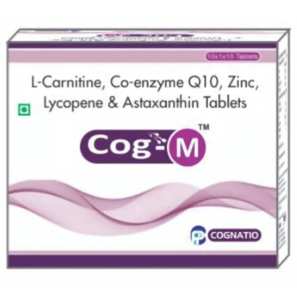 Cog-M Tablet 10's, Pack of 10 TabletS
