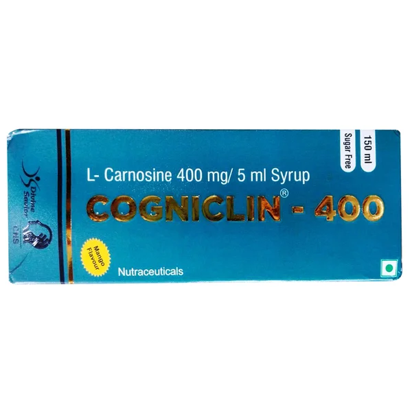 Cogniclin-400 Sugar Free Mango Flavour Syrup 150 ml