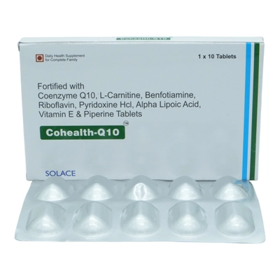 Cohealth-Q10 Tablet 10's, Pack of 10