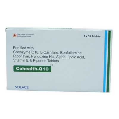 Cohealth-Q10 Tablet 10's, Pack of 10