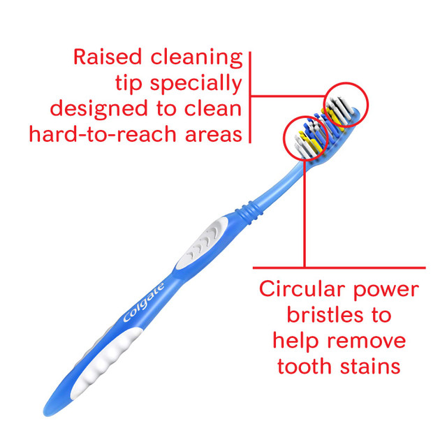 Colgate Extra Clean Toothbrush, 1 Count, Pack of 1 Colgate Extra Clean Toothbrush, 1 Count, Pack of 1