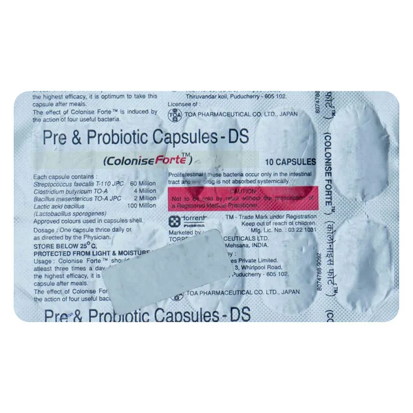 Colonise Forte Tablet 10's, Pack of 10 CAPSULES