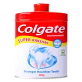 Colgate Super Rakshak Toothpowder, 200 gm, Pack of 1