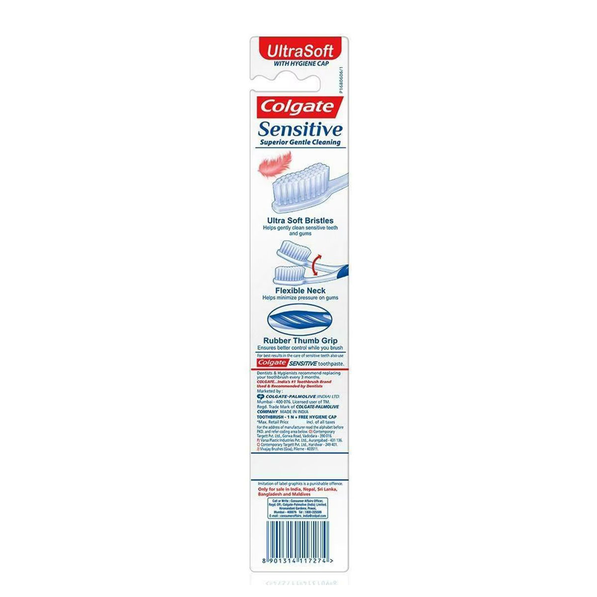 Colgate Sensitive Toothbrush, 1 Count Price, Uses, Side Effects ...