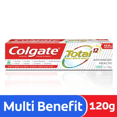 Colgate Total Advanced Health Toothpaste, 120 gm, Pack of 1