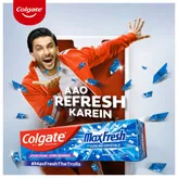 Colgate MaxFresh Cooling Crystals Blue Gel Peppermint Ice Toothpaste, 80 gm, Pack of 1