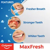 Colgate MaxFresh Blue Gel Peppermint Ice ToothPaste, 150 gm, Pack of 1