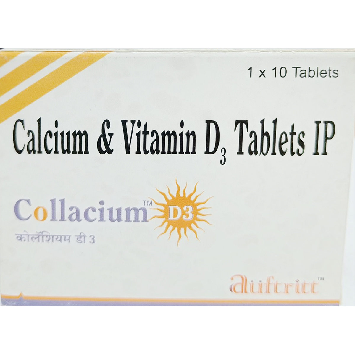 Collacium D3 Tablet 10's, Pack of 10 Collacium D3 Tablet 10's, Pack of 10