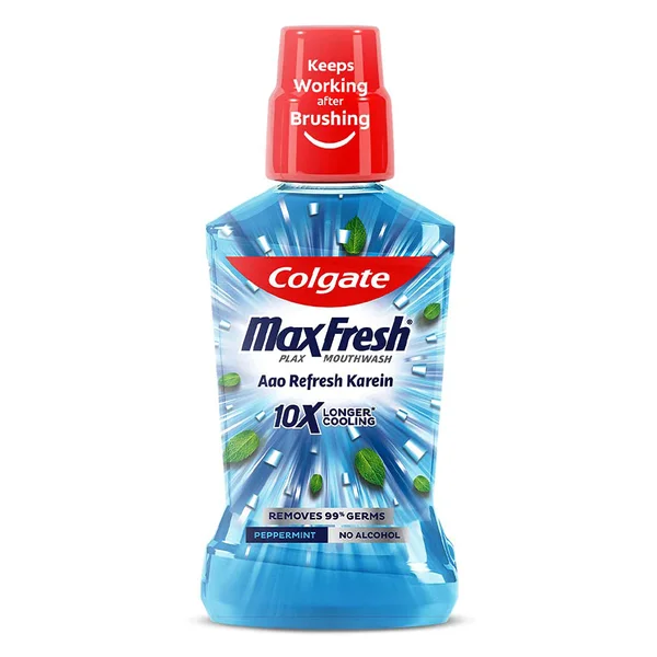 Colgate Plax Peppermint Fresh Mouthwash, 500 ml, Pack of 1