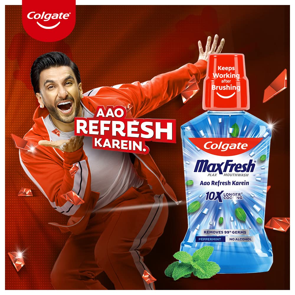 Colgate Plax Peppermint Fresh Mouthwash, 500 ml Price, Uses, Side