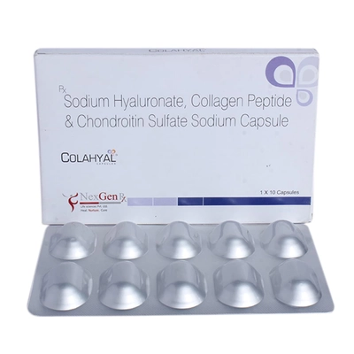 Colahyal Capsule 10's, Pack of 10 CAPSULES