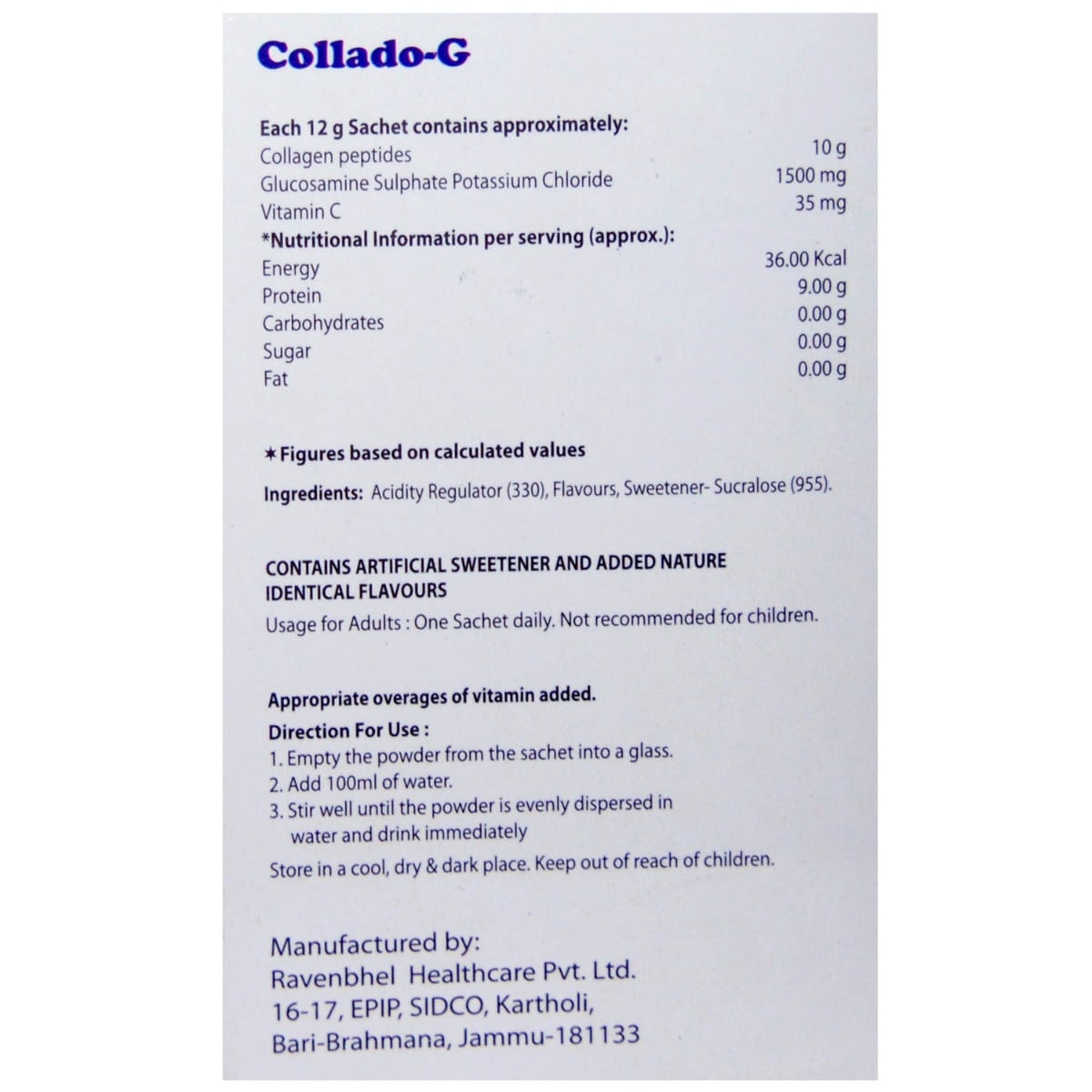 Colopeg Buy Collado G Sachet online | Uses, Side Effects, Price and substitutes ...
