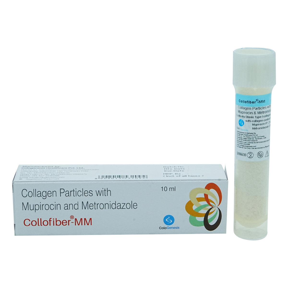 Collofiber MM Collagen Particles 10 ml, Pack of 1 Particles Collofiber MM Collagen Particles 10 ml, Pack of 1 Particles