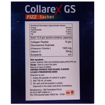 Collarex GS Granules 12.5 gm, Pack of 1 Granules