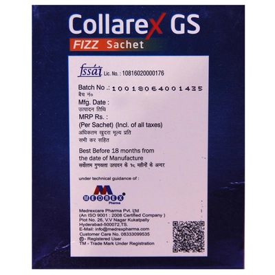 Collarex GS Granules 12.5 gm, Pack of 1 Granules