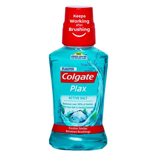 Colgate Plax Active Salt Mouthwash, 250 ml, Pack of 1