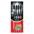 Colgate Slim Soft Charcoal Toothbrush, 4 Count (Buy 2, Get 2 Free)