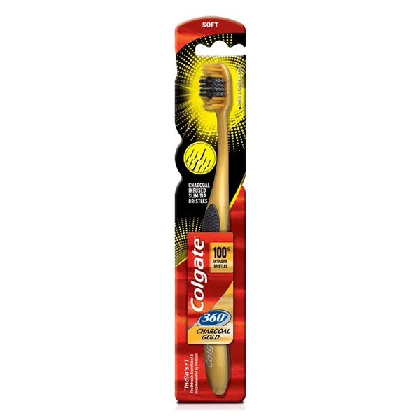 Colgate 360 Gold Toothbrush, Pack of 1