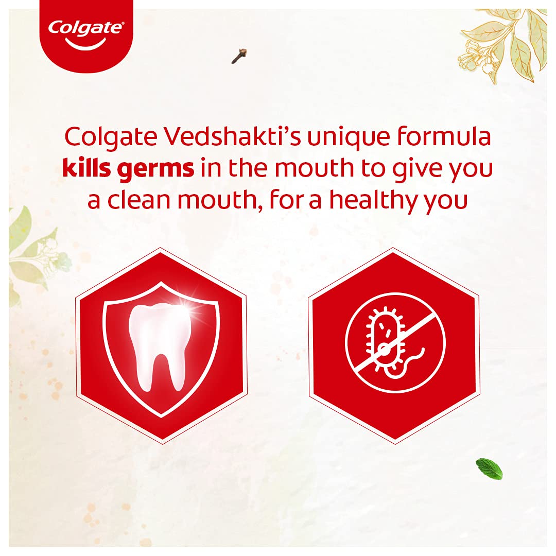 Colgate Swarna Vedshakti Anticavity Toothpaste, 200 gm, Pack of 1 Colgate Swarna Vedshakti Anticavity Toothpaste, 200 gm, Pack of 1