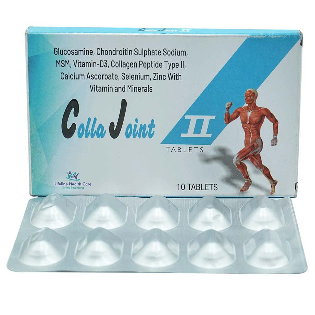 Colla Joint II Tablet 10's, Pack of 10 Colla Joint II Tablet 10's, Pack of 10
