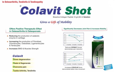 Colavit Shot Sugar Free 10 gm Drink 30 ml, Pack of 1 Liquid